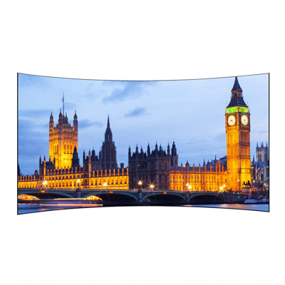 经科JK弧形画框投影幕布窄边框H3-AT/CW2编织透声白幕80寸2.35:1