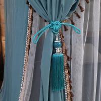 家柏饰(CORATED)u型导轨蚊帐1.8m床廷欧式遮光床帘一体1.5米公主床幔家用带支架