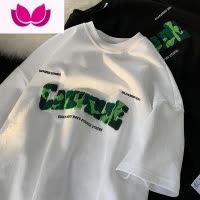 七斓复古短袖t恤女夏季新款宽松半袖设计感港味chic上衣内搭正肩体恤