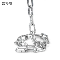 鑫格慧 链条镀锌铁链子铁锁链铁鞋链 6mm 米