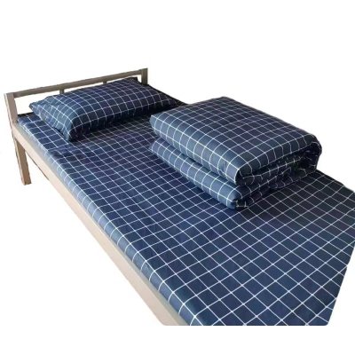 顾享家全棉格子三件套 GXJ-TJ029 套