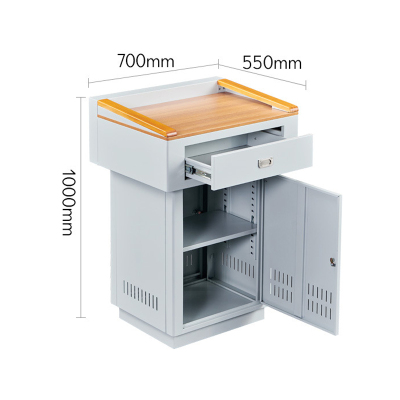 凌迪星多媒体讲桌70*55*100cm张