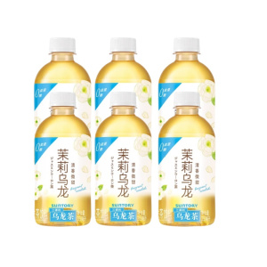 三得利无糖茉莉乌龙茶饮料350ml*6瓶0脂肪特级茶叶健康茶饮料
