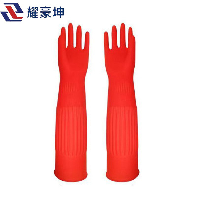 耀豪坤乳胶手套L码45cm/双