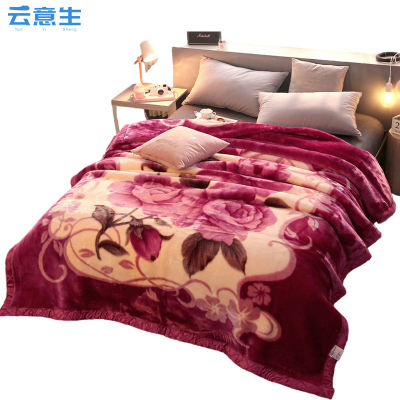 云意生 毛毯 拉舍尔 180*220cm/张
