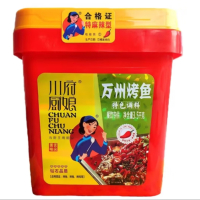 川府厨娘万州烤鱼酱3.5kg*1桶