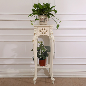 欧式客厅白色花架客厅阳台多层多功能室内落地创意绿萝花几花盆架