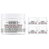 [专柜正品 礼袋装]Kiehl’s科颜氏面部护肤套装高保湿面霜50ml+高保湿面霜7ml*4