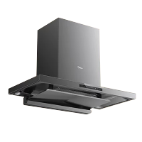 美的欧式吸油烟机28m³大吸力1200Pa强静压自动清洗挥手智控CXW-140-A8