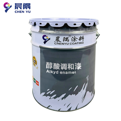 晨隅醇酸通用调和漆20kg灰色/桶