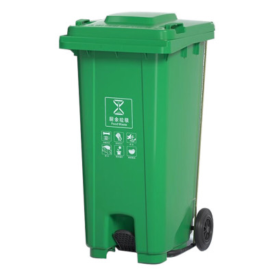 豫芙莱挂车垃圾桶120L个