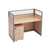 原环 工位 单人位带柜 套