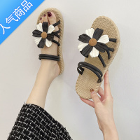 SUNTEK平底凉鞋女夏季2023年新款时尚防滑罗马时装今年凉拖鞋女士网红潮