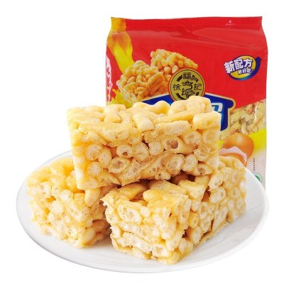 188减100-徐福记沙琪玛469g松软蛋黄味早餐传统糕点办公室零食小吃