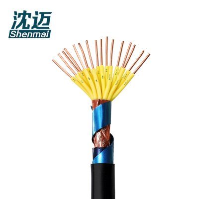 沈迈 铜芯铠装电缆 ZR-KVVP22-450/750V-16*2.5平方 /米