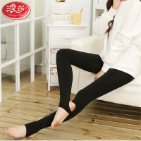 浪莎光腿神器女升级版春秋冬加绒厚款保暖防勾丝网红一体水光裤袜