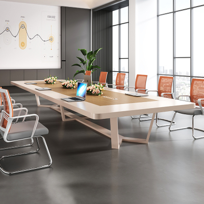 会议桌长桌现代办公桌会议室长方形条桌洽谈培训桌