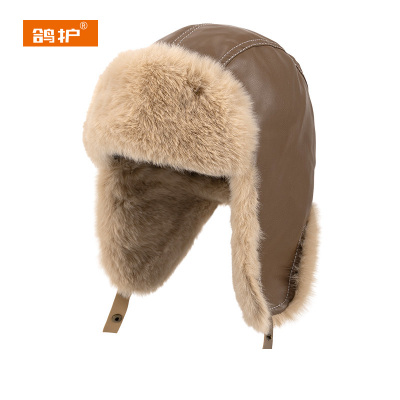 鸽护 雷锋帽 GH190QDK-卡其色 顶