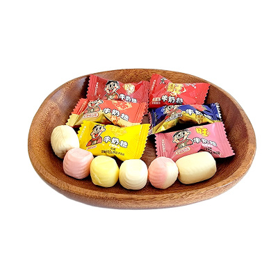 旺旺牛奶糖原味红豆牛乳味散装500g休闲零食品婚庆结婚喜糖