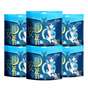 怡丽透氧肌安睡裤6包12片超薄安心裤卫生巾夜用姨妈巾