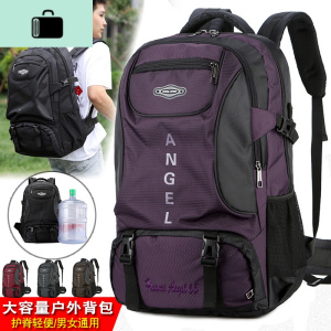双肩包男大容量户外多功能旅行瑞士超大背包女出差轻便旅游登山包NEW LAKE