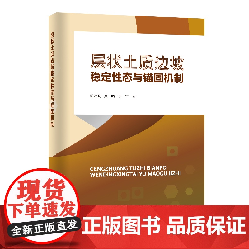 层状土质边坡稳定性态与锚固机制 中国石化出版社