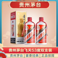贵州茅台酒 飞天茅台 53度 500ml *2 双瓶装 2024年产 酱香型白酒