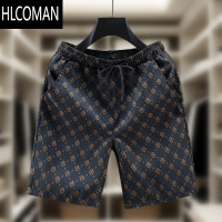 HLCOMAN夏季短裤男士休闲潮牌修身五分裤大裤衩半截薄裤速干男款沙滩裤子