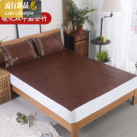 麻将凉席18米碳化竹席15米可折叠凉席学生宿舍单双人12竹凉席 三维工匠