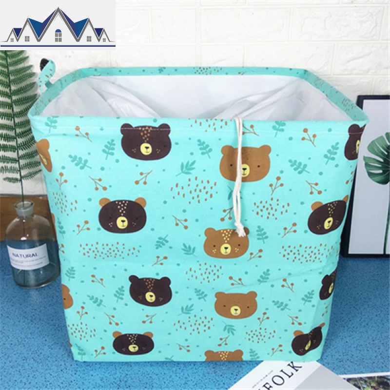超大号巨无霸衣物收纳筐脏衣篮脏衣篓折叠防水束口玩具被子收纳包 三维工匠收纳篮