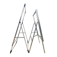 铝合金可移动手提海报落地展示架