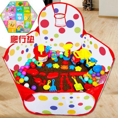 儿童玩具沙池套装散装家用宝宝室内玩沙子挖沙子沙滩沙池组