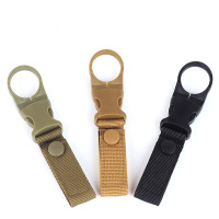 户外军迷战术尼龙织带水瓶挂扣 多功能登山扣 便携水瓶快挂 矿泉水夹扣