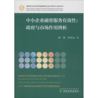 [M]中小企业融资服务有效性:政府与市场作用辨析-9787514196849
