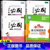 [全4册]小升初必刷题+小升初阅读训练 小学升初中 [正版]2024小升初必刷题人教版语文数学英语总复习资料书专项训练习
