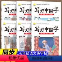 写好中国字 一年级下 [正版]抖音同款小学生写好中国字正楷临摹儿童硬笔楷书一年级二年级三四上册下册同步练字帖课课练控笔训