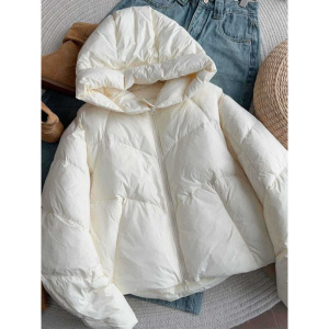 年新款冬季时尚简约短款棉服女时尚洋气宽松加厚保暖外套潮