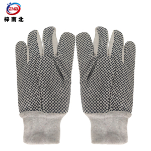 梓南北 点塑帆布手套 ZN/S16 双