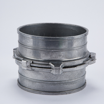 汐岩1/2/3/4/5/6/8寸快速活铝合金通用2爪加厚铝接头扣配件水带 6寸3爪加厚(150mm)