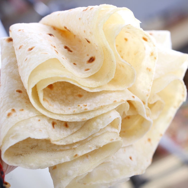 山东卷饼烙饼农家三页饼大饼薄饼手抓饼特产面食早餐 1斤