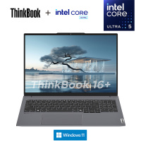 联想ThinkPad ThinkBook 16+ 00CD 16英寸标压便携轻薄笔记本电脑 (英特尔Evo平台认证酷睿Ultra 5 125H 32G内存 1T固态 2.5K)