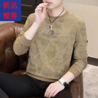 春秋季韩版新款圆领宽松上衣chic港风潮流_23