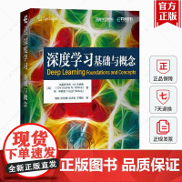 正版 深度学习基础与概念 深度学习花书 神经网络框架算法机器人机器学习人工智能教材LLM扩散模型Transforme