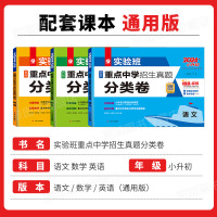 英语 真题卷 小学升初中 [正版]备战2024小升初实验班百所重点中学招生真题分类卷语文数学英语小学升学初中测试卷全套名