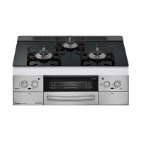 日本原装进口RINNAI/林内燃气灶LISSE嵌入式烤箱灶浅黑色 RHS31W32L23RASTW-13A天然气60cm