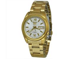 Seiko/精工女表自动机械银盘金钢带mm防水表盘简约时尚表