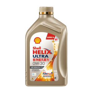 壳牌(Shell)极净超凡喜力金壳汽车润滑油全合成机油金装极净超凡 0W-30 SP