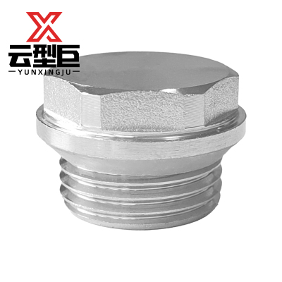 云型巨 钢制暖气片堵头 暖气片配件 钢制暖气片配件 1寸 单位:个