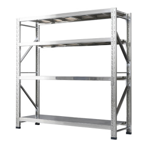 迅众 2000*500*2000不锈钢重型货架 仓储自由组合商用仓储冷库重型多层货架食品无菌置物架实验室储物架