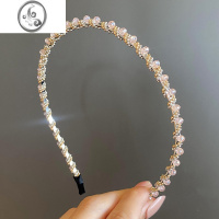 JiMi水钻水晶发箍女款秋冬气质简约网红2021年新款发带女外出短发发饰